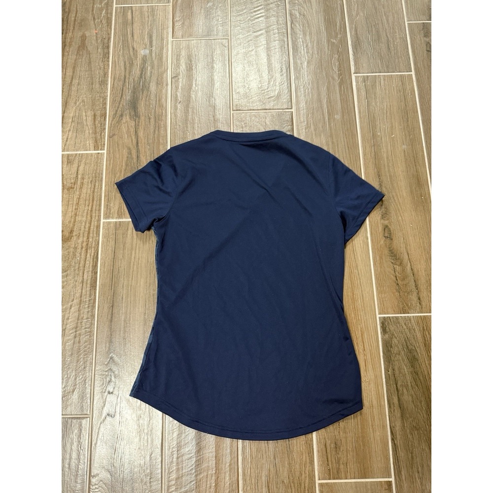 Adidas USA Volleyball Jersey Shirt Womens Large Blue Short Sleeve Tee - Picture 2 of 4